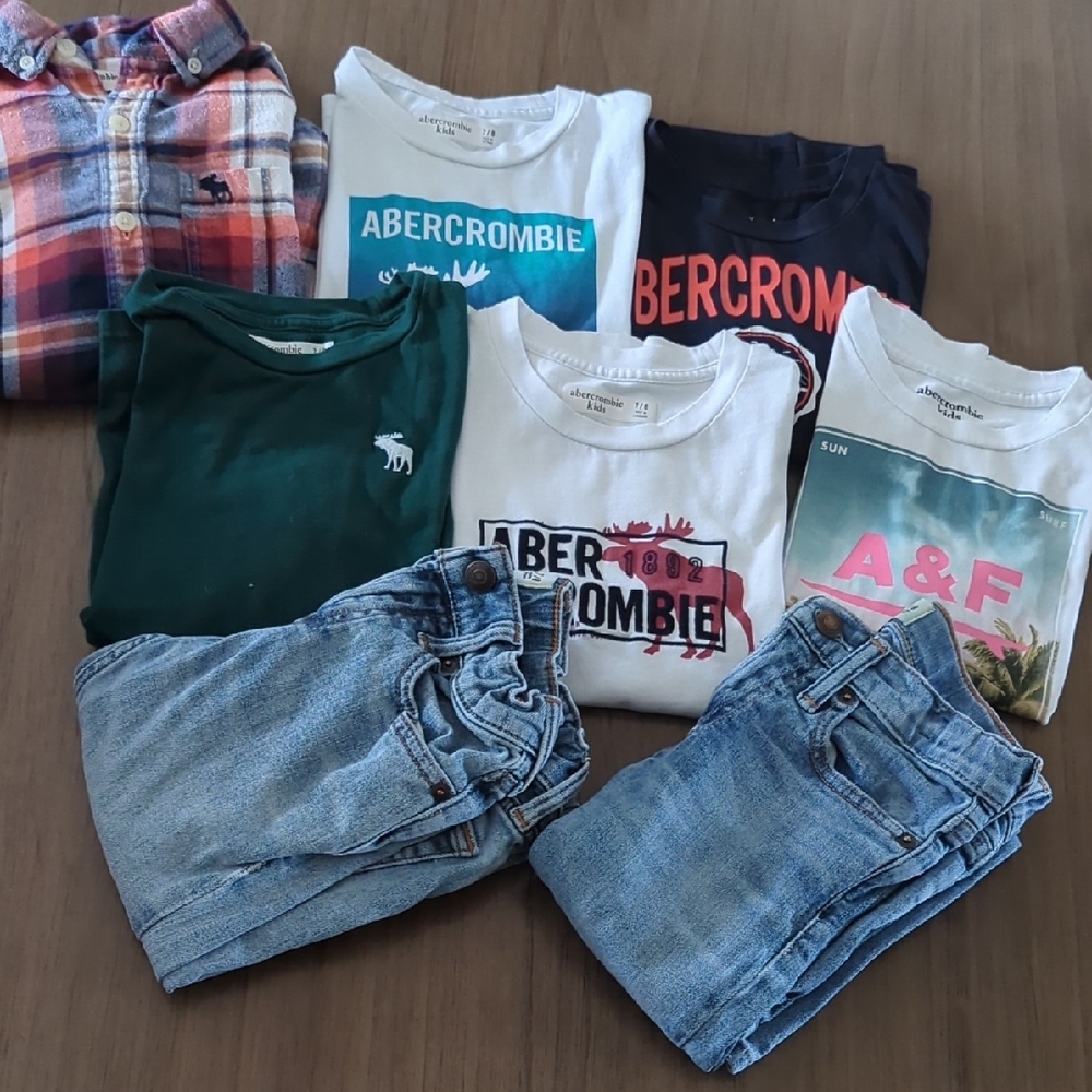 Abercrombie & Fitch Kids Graphic Tees - Multi-Color Pack